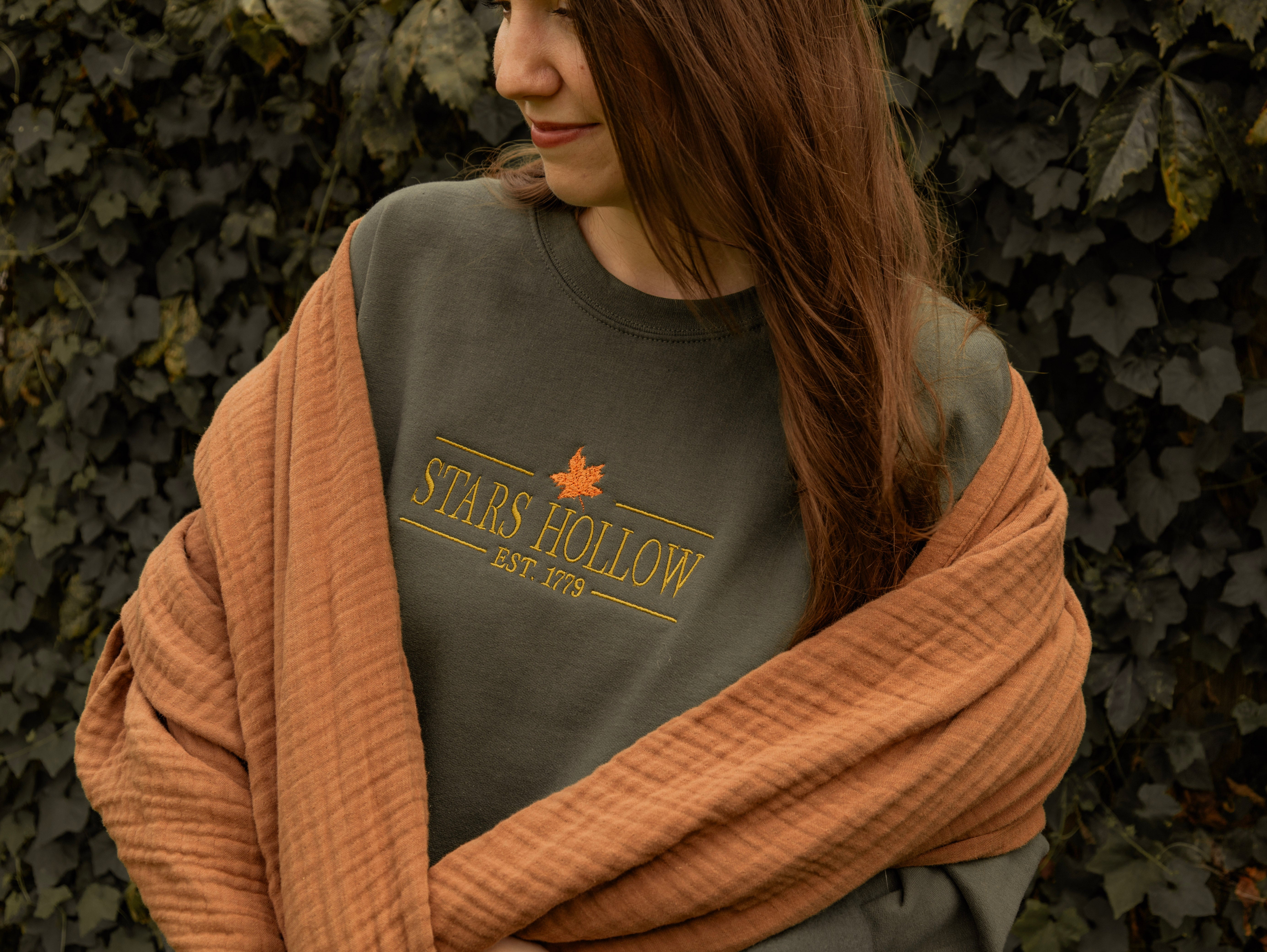 Stars Hollow Embroidered Sweatshirt