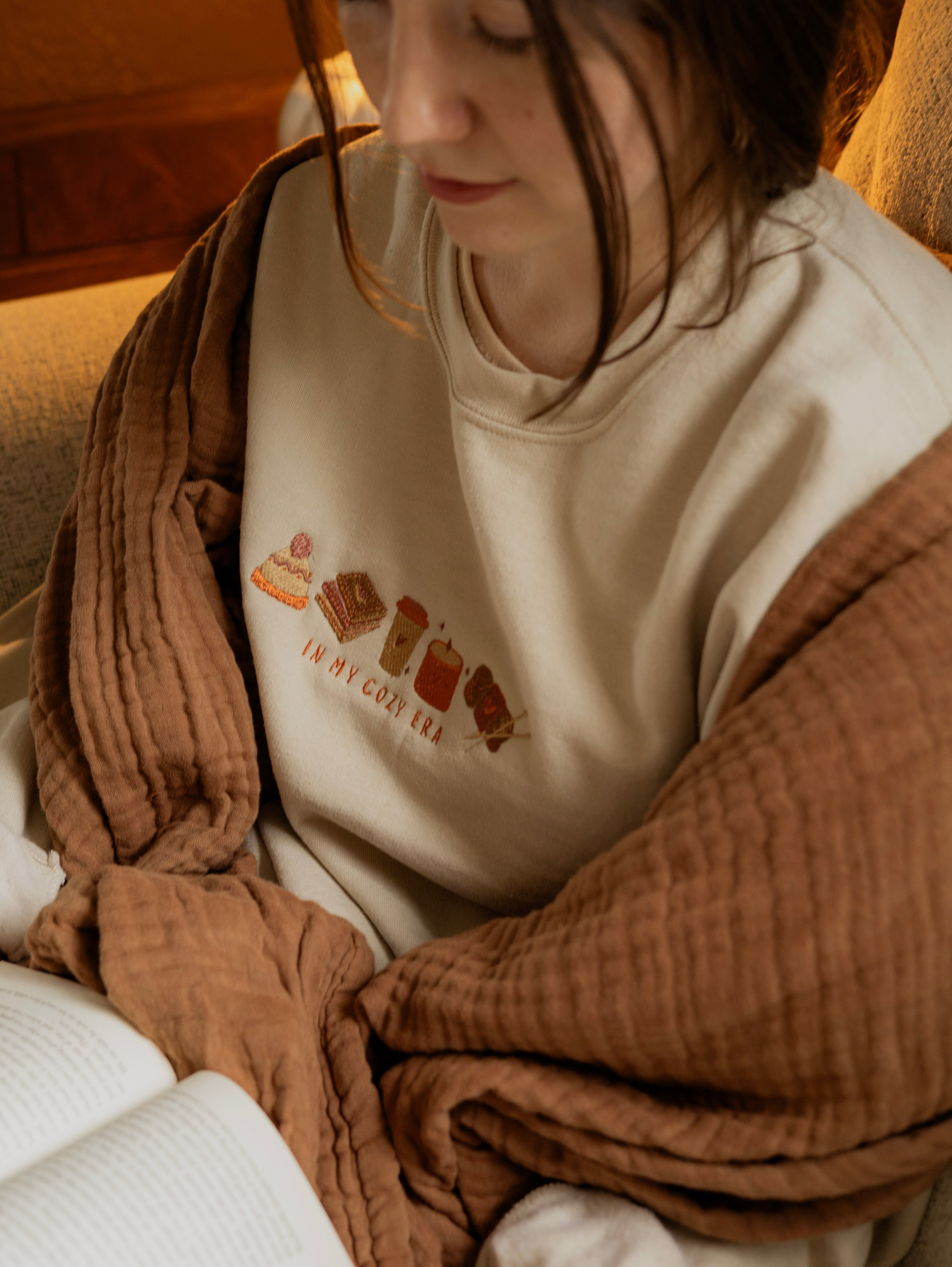 Cozy Era Embroidered Sweatshirt