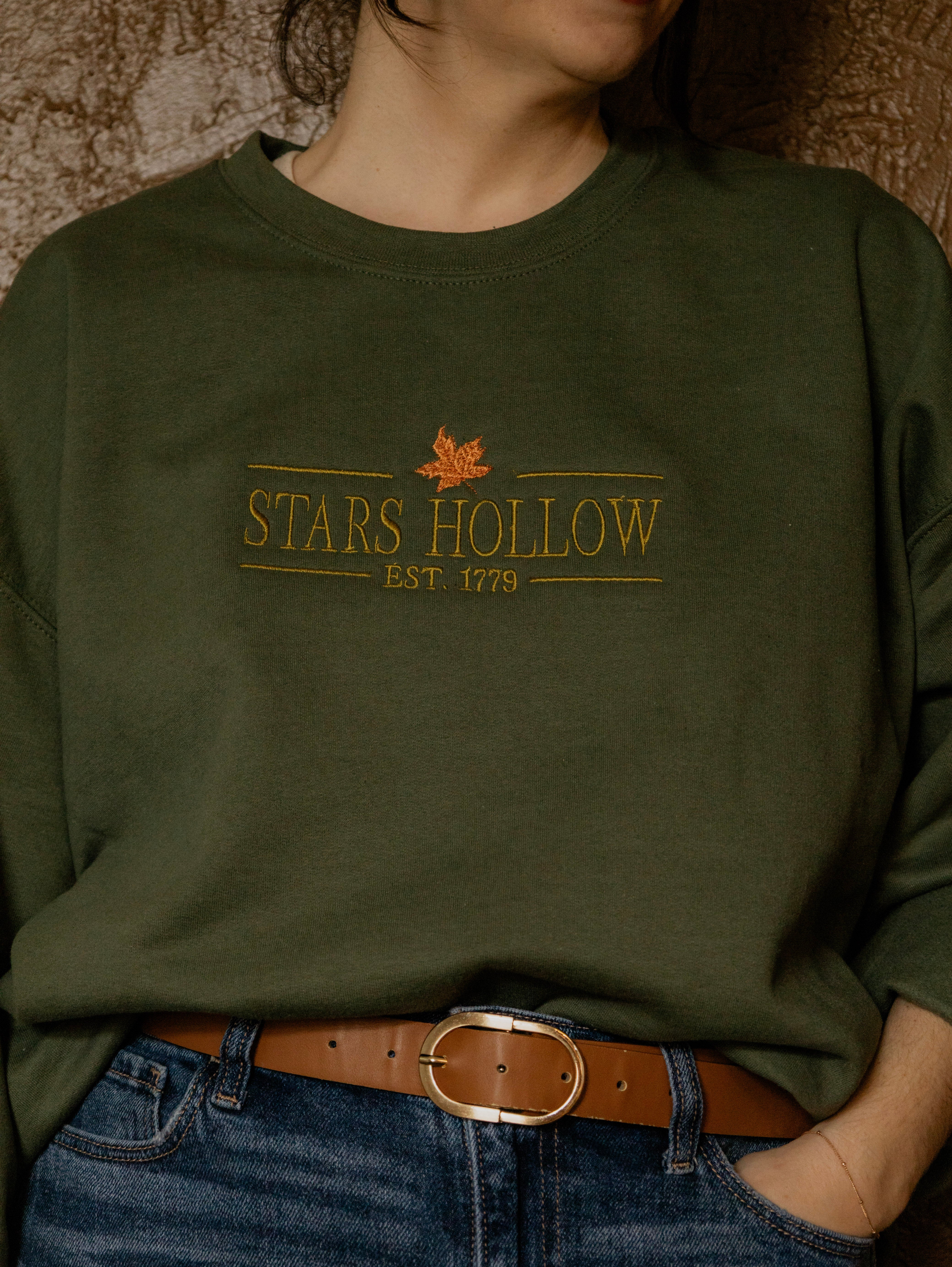 Stars Hollow Embroidered Sweatshirt