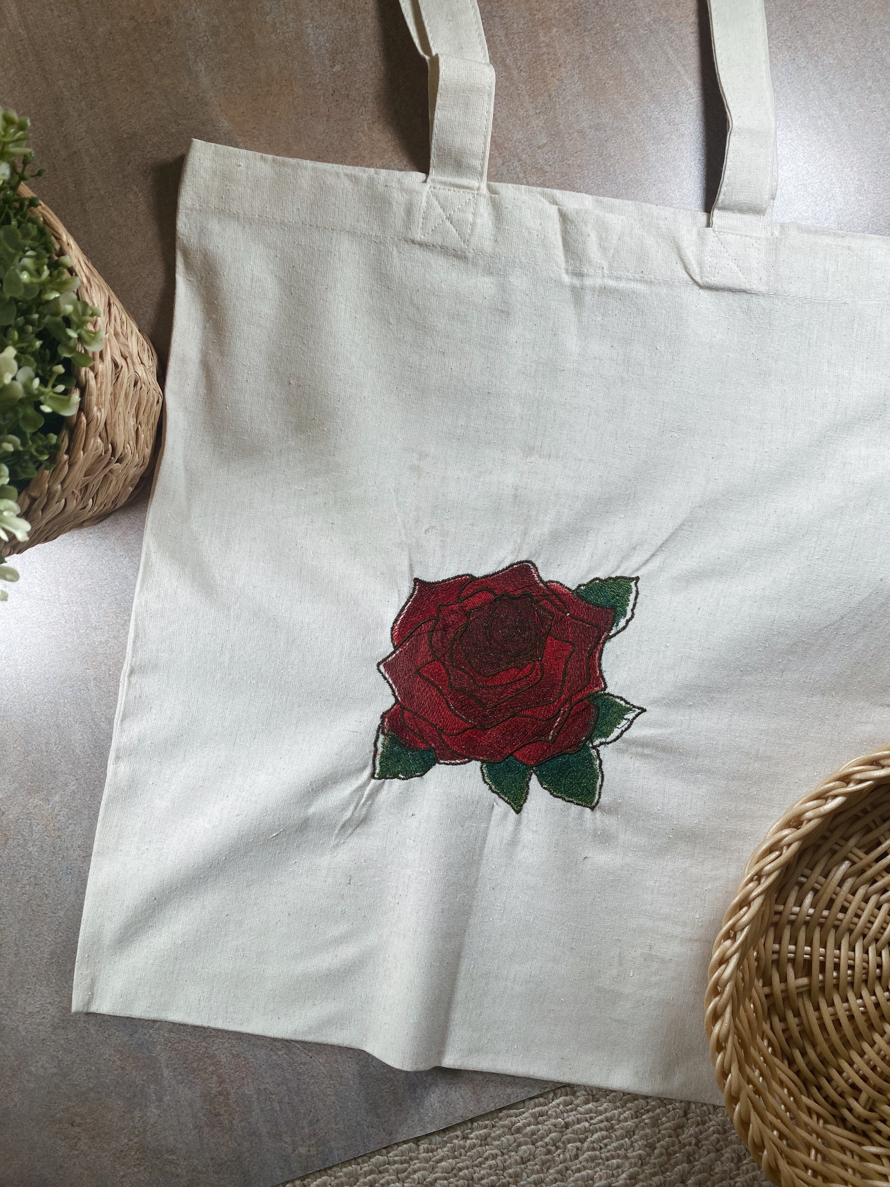 Red Rose Tote