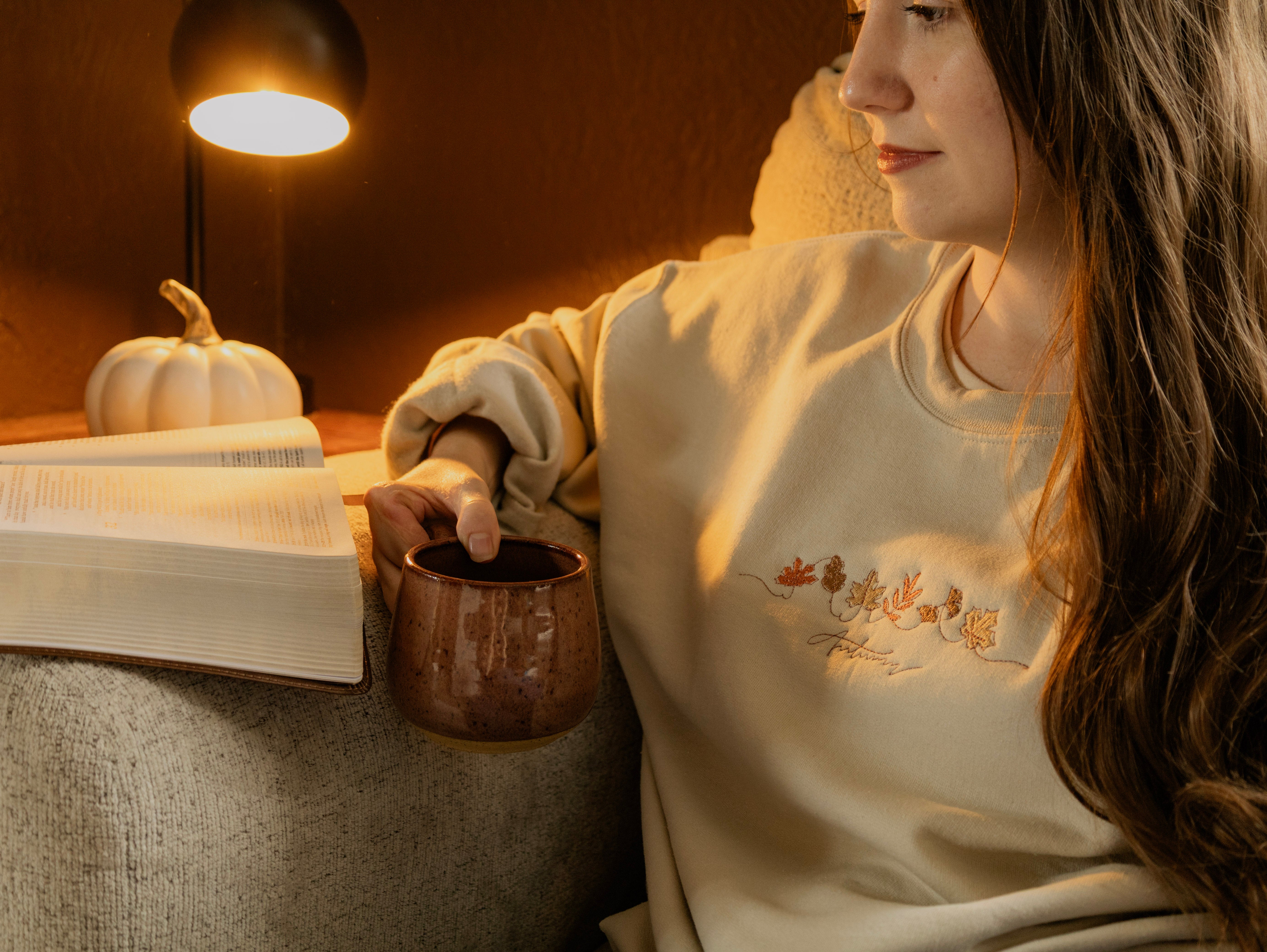 Autumn Embroidered Sweatshirt