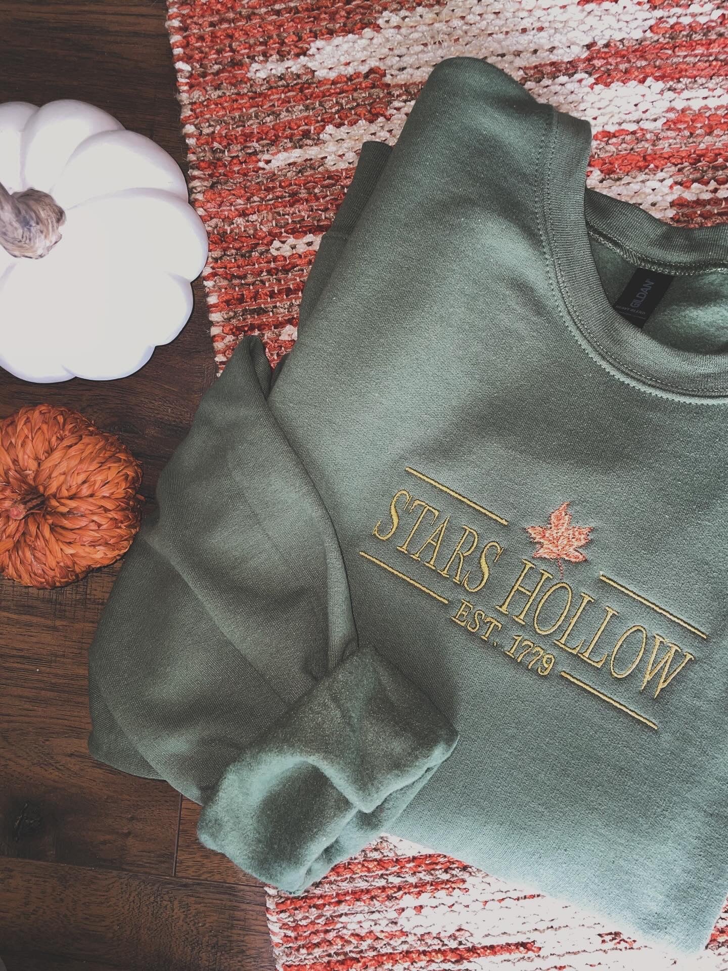 Stars Hollow Embroidered Sweatshirt