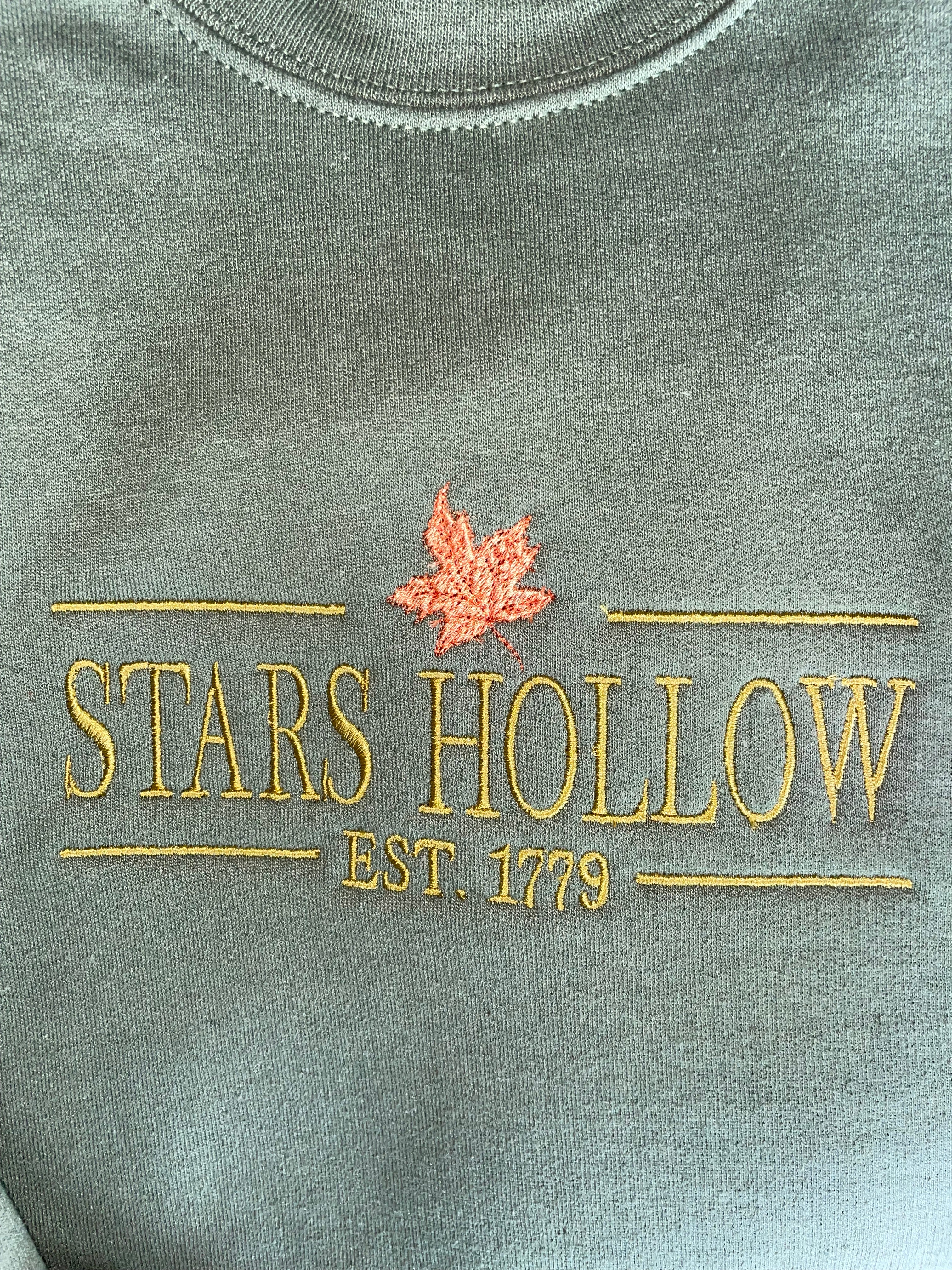 Stars Hollow Embroidered Sweatshirt