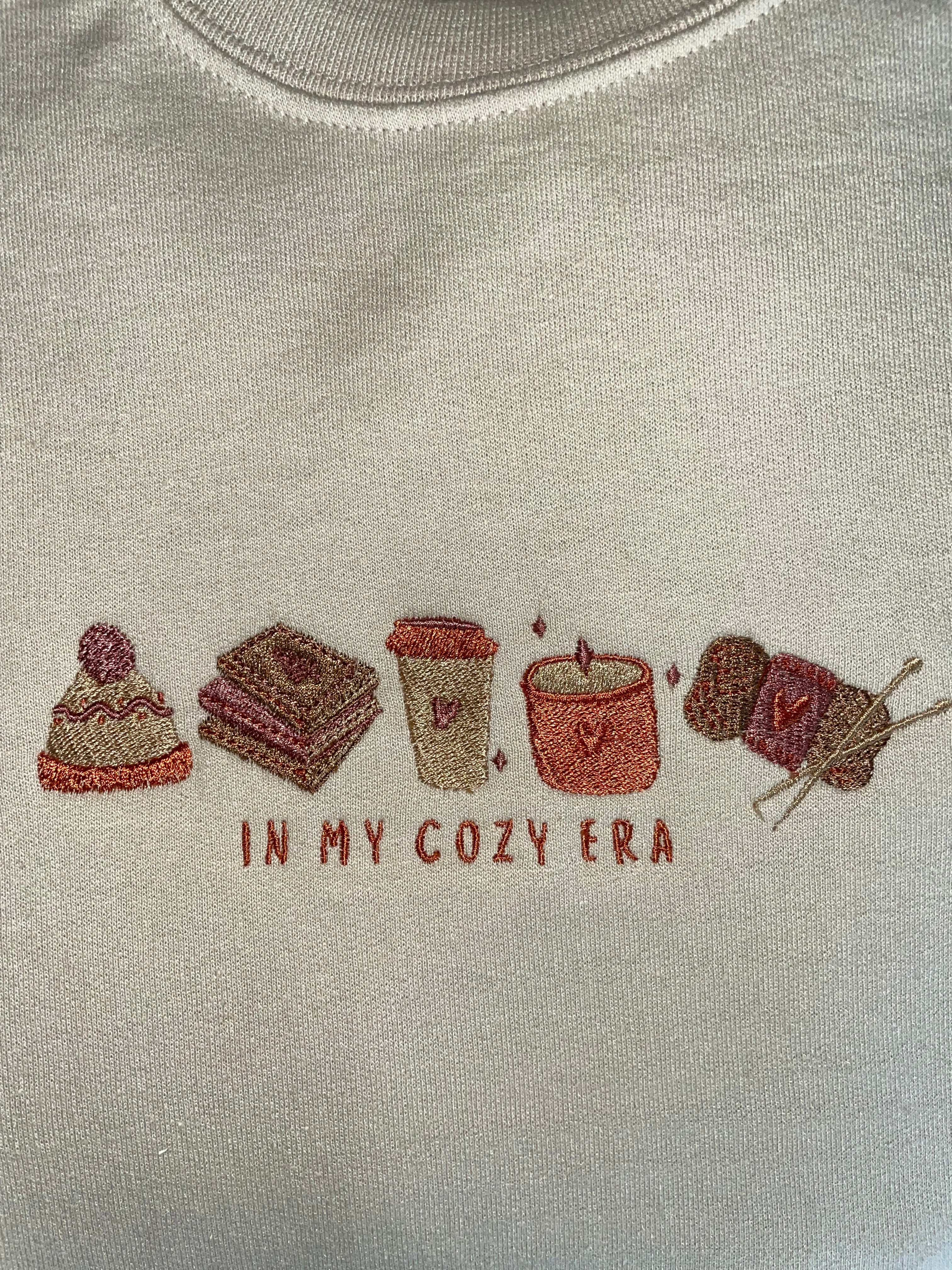 Cozy Era Embroidered Sweatshirt